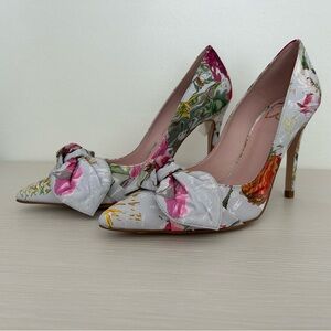 NWT TED BAKER FLORAL HEELS